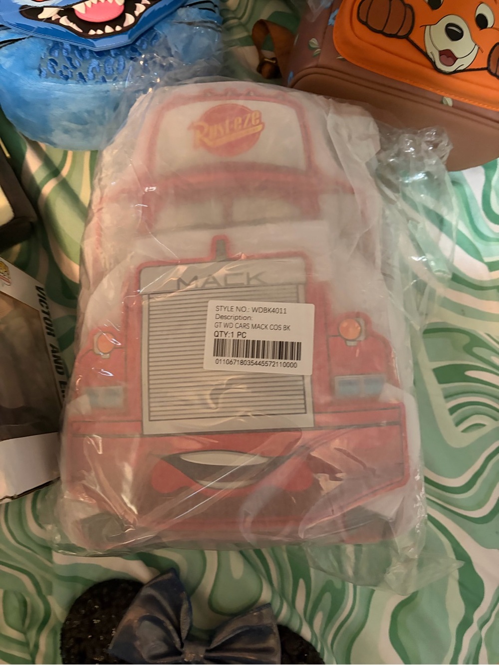 Mack from cars movie loungefly